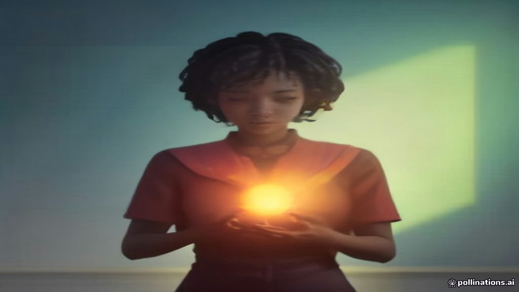 Teacher opening a glowing chest of AI teaching tools