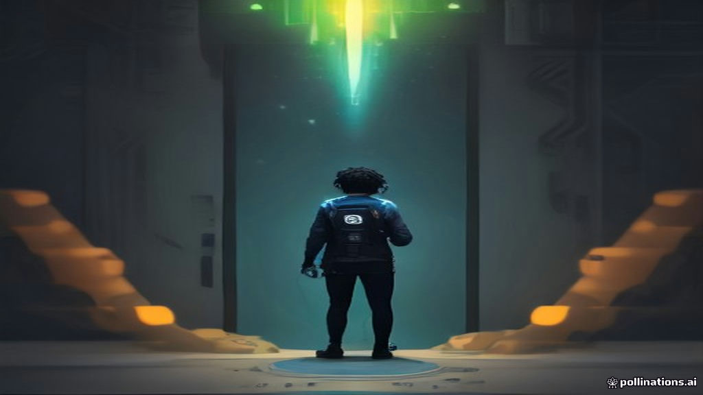 Student surrounded by STEM career icons and opportunity doors