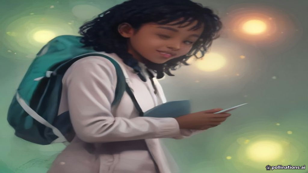 Student discovering a blanket of glowing free learning tools